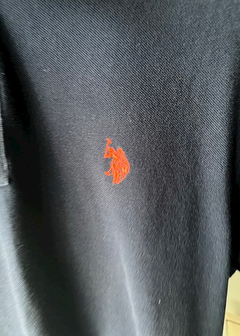 U.S. Polo Assn. Siyah Erkek Polo Tişört - Görsel 3