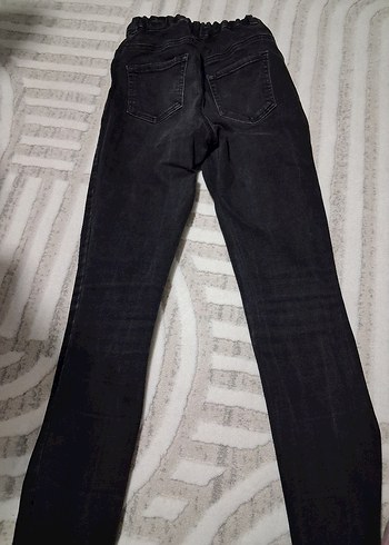 Defacto Siyah Esnek Kadın Denim Pantolon