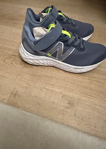 Gri Erkek Çocuk Sneaker - Cırtlı