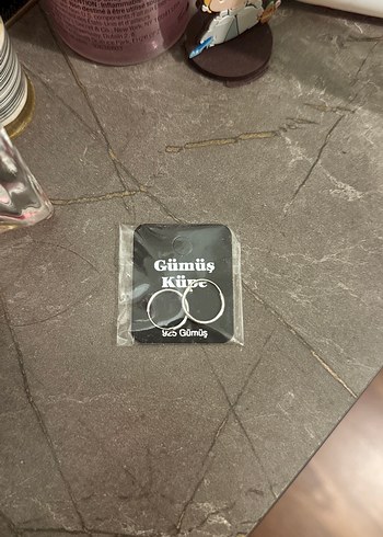 Gümüş Halka Lüpe Minimalist
