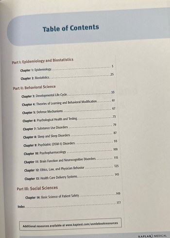 Kaplan USMLE Step 1 2018 Davranış Bilimleri Ders Notları - Görsel 2