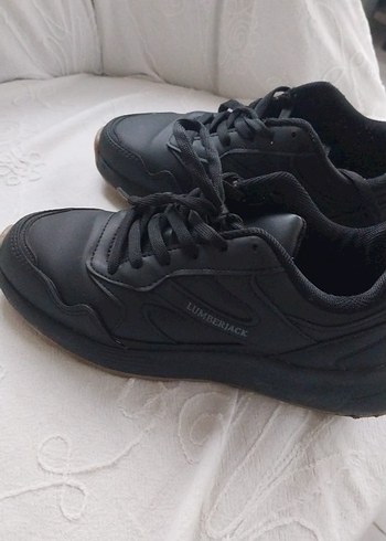 Siyah Lumberjack Kadın Unisex Spor Ayakkabı - Görsel 2