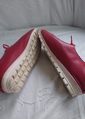 BETA Deri Kırmızı Kadın Ayakkabı - Görsel 5