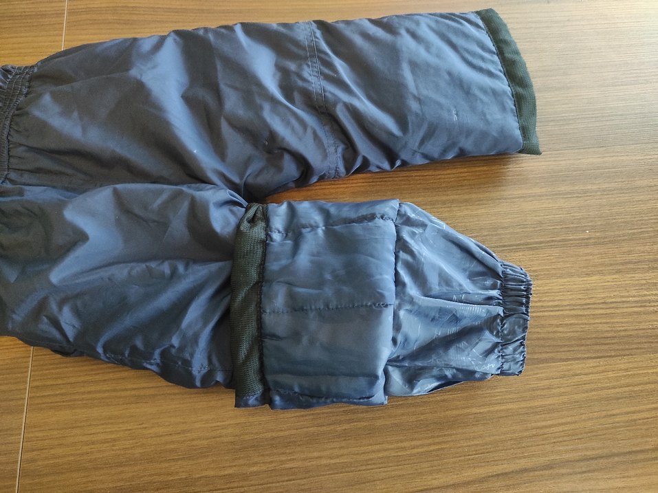 Unisex Lacivert Fermuarlı çocuk kar-yağmur tulumu - Görsel 5