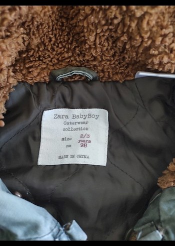 Zara Baby Boy Çocuk mont - Görsel 5