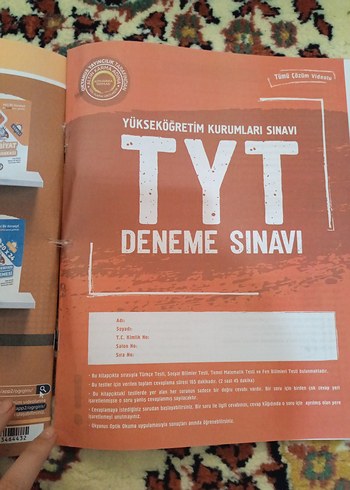 Beden Renk TYT Türkiye Geneli Deneme Sınavı Kitabı
