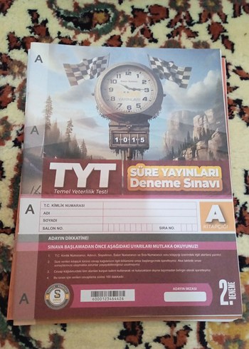 Beden TYT Türkiye Geneli Deneme Sınavı Kitabı