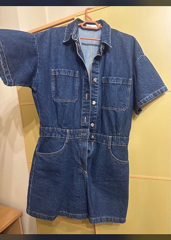 Zara Denim Tulum - Görsel 2