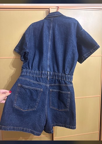 Zara Denim Tulum - Görsel 5
