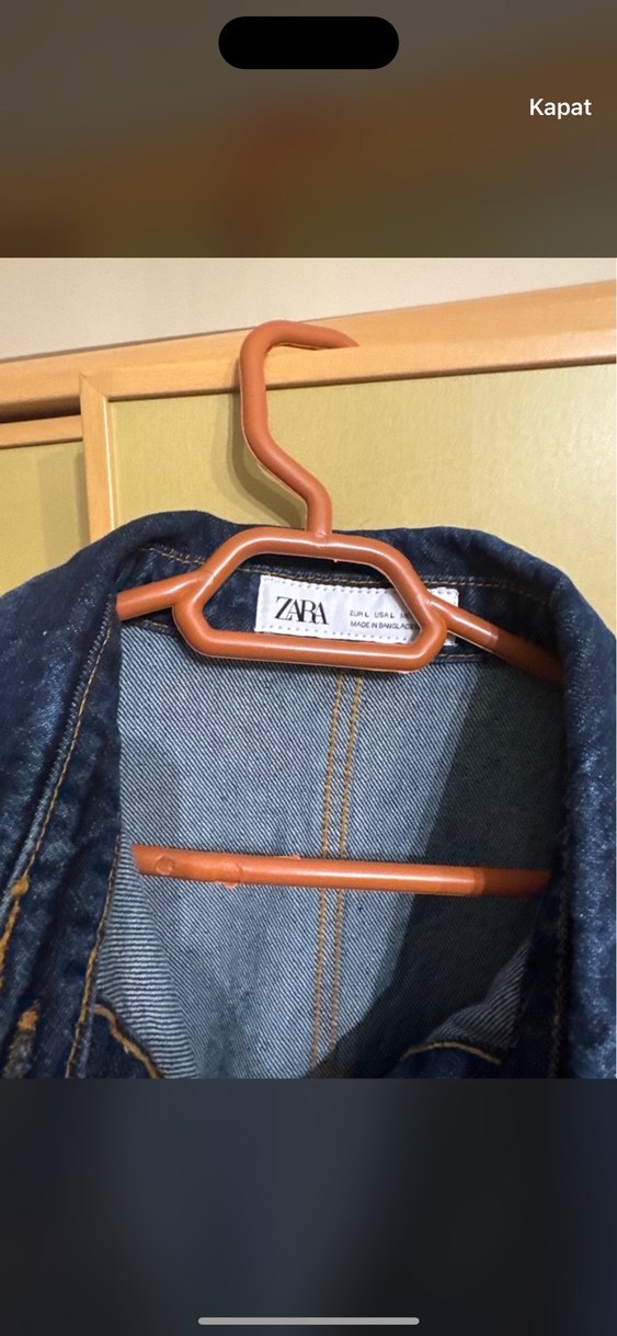 Zara Denim Tulum - Görsel 4
