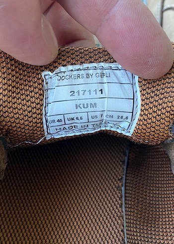 Erkek Bej Günlük Ayakkabı Bağcıkları - Görsel 8