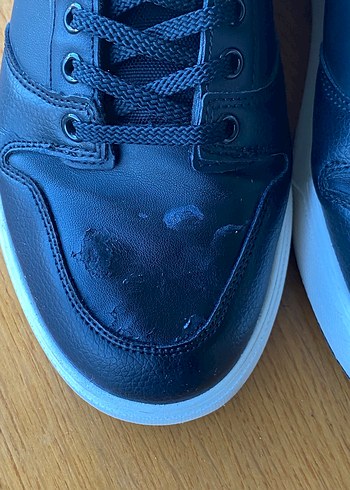 Zara Siyah Erkek Spor Ayakkabı Bağcıkları - Görsel 8