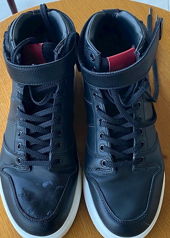 Zara Siyah Erkek Spor Ayakkabı Bağcıkları - Görsel 9