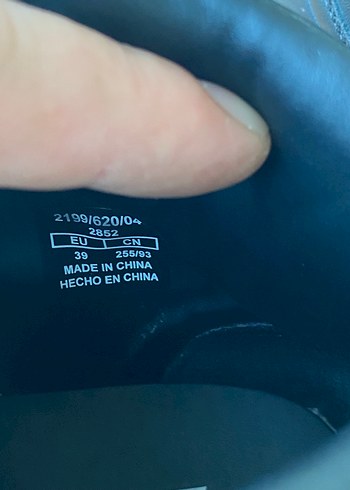 Zara Siyah Erkek Spor Ayakkabı Bağcıkları - Görsel 7