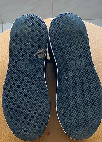 Zara Siyah Erkek Spor Ayakkabı Bağcıkları - Görsel 5