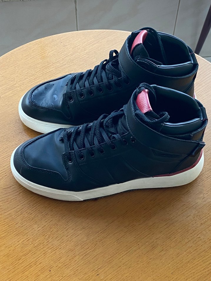 Zara Siyah Erkek Spor Ayakkabı Bağcıkları - Görsel 2