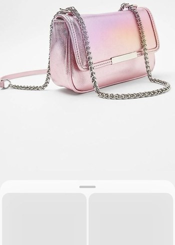 Bershka Pembe Çanta