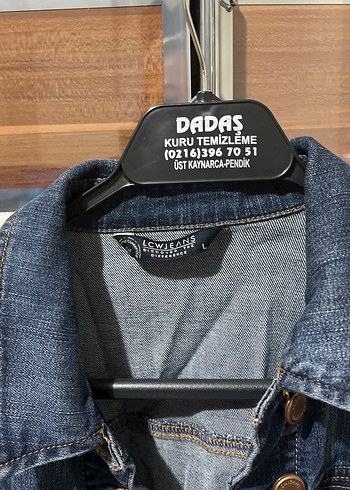 LC Waikiki Kadın Lacivert Düğmeli Denim Ceket