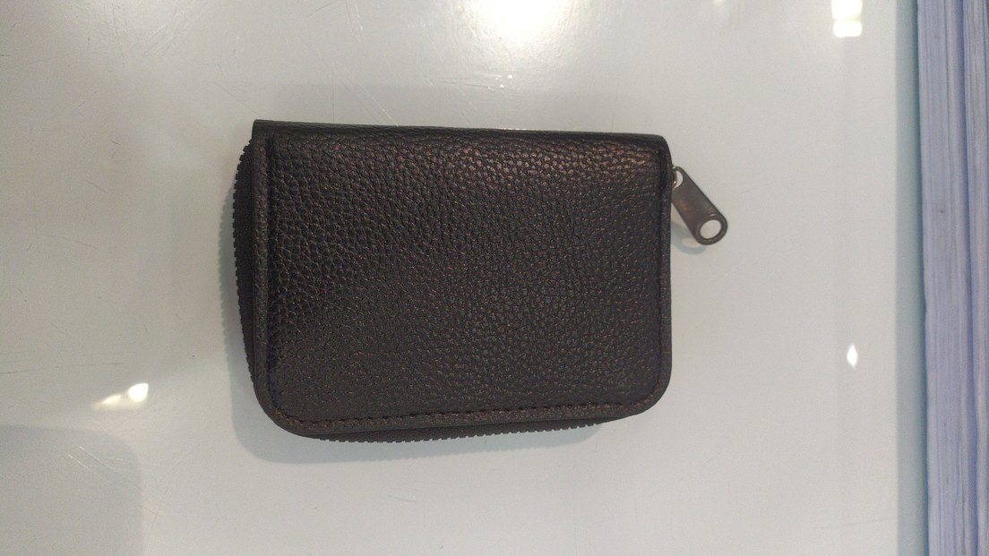 Siyah erkek cüzdanı / kartlığı. - Görsel 2