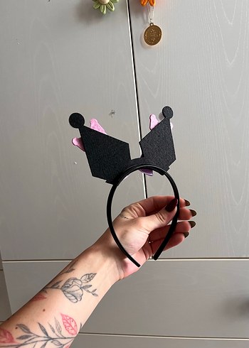 Diğer Mor Renkli Gotik Kız Çocuk Elbise