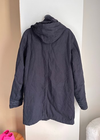 Siyah Kürklü Mont - Görsel 4