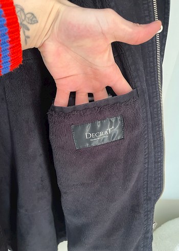 Siyah Kürklü Mont - Görsel 8