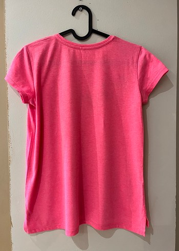 Pullu Kalp Desenli Kız Tişörtü - Görsel 6