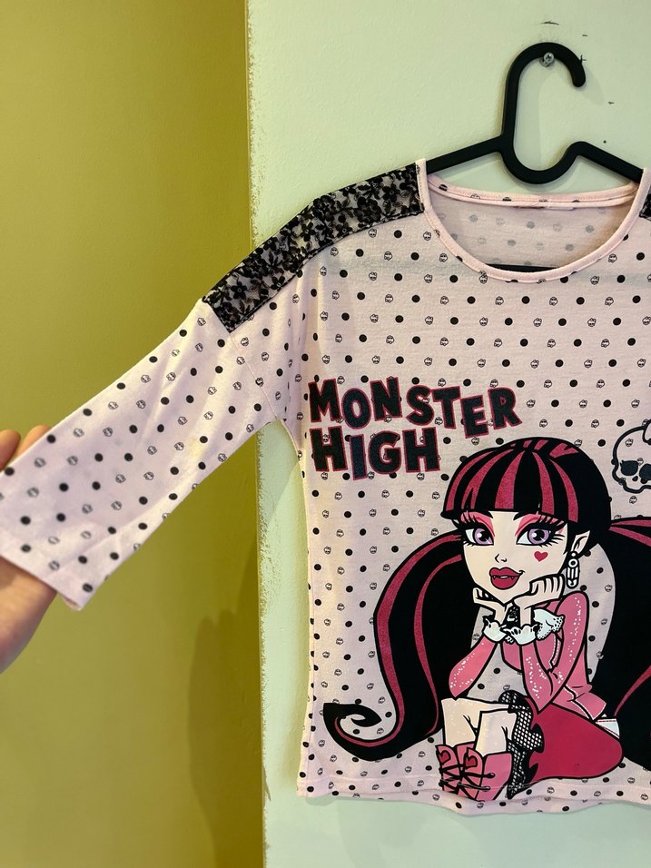 MONSTER HIGH Kız Tişört - Görsel 3