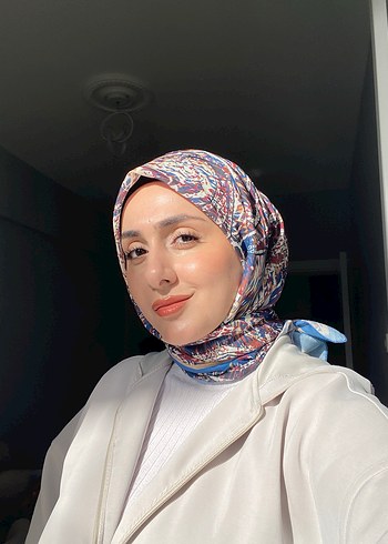 Çok Renkli Bohem Sokak Stili Kadın Fular - Görsel 2