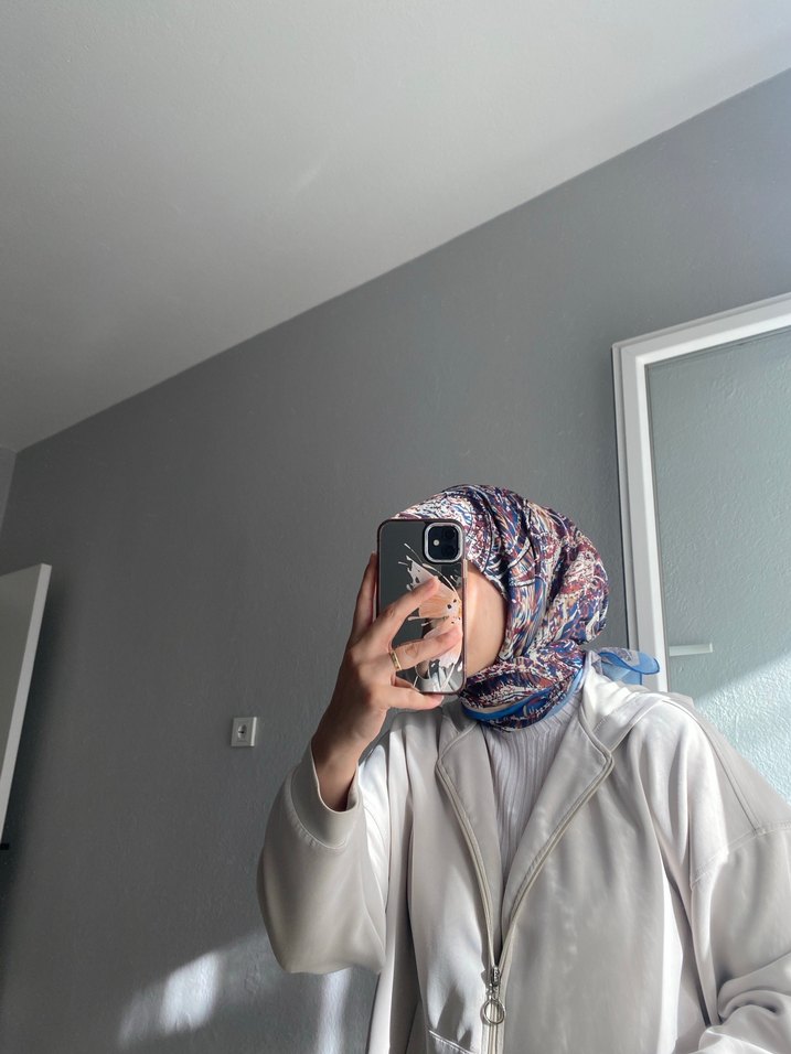 Çok Renkli Bohem Sokak Stili Kadın Fular - Görsel 3