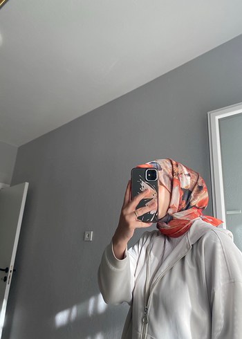 Camel Renkli Bohem Tarzı Kadın eşarp - Görsel 3