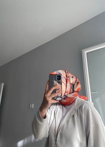 Camel Renkli Bohem Tarzı Kadın eşarp - Görsel 4