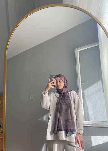 Kahverengi şal - Görsel 3