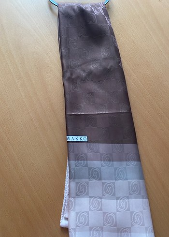 Vakko Marka Kahverengi Kadın şal - Görsel 2