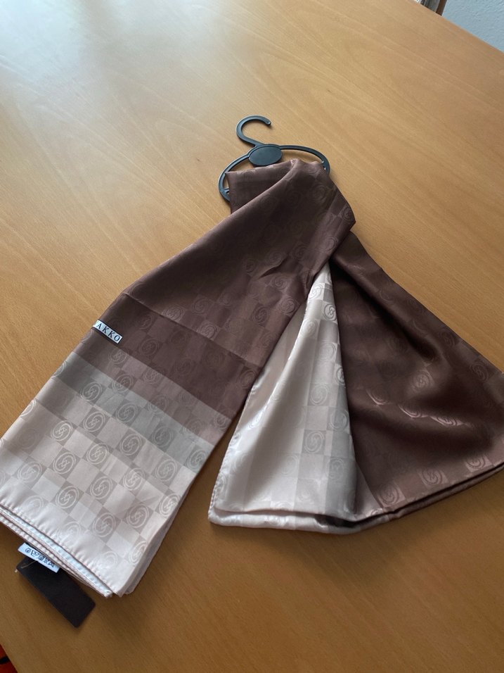 Vakko Marka Kahverengi Kadın şal - Görsel 3