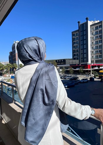 Aker gri şal - Görsel 4