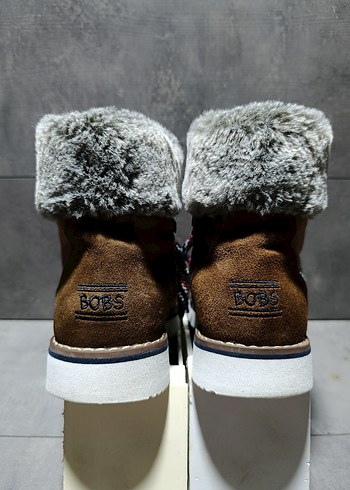 38 Beden kahverengi Renk skechers bot