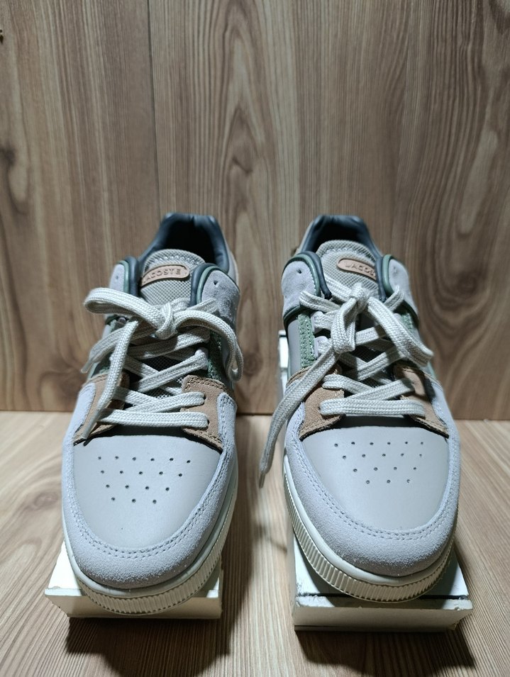 Lacoste Beyaz Gri Kadın Spor Ayakkabı - Görsel 2