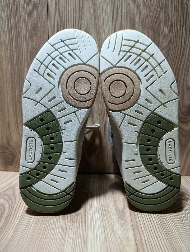 Lacoste Beyaz Gri Kadın Spor Ayakkabı - Görsel 5