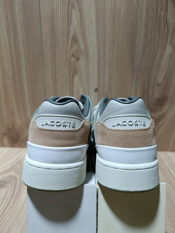 Lacoste Beyaz Gri Kadın Spor Ayakkabı - Görsel 4