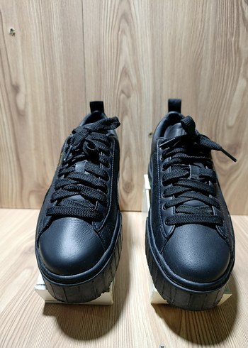 Puma Siyah Platform Kadın Spor Ayakkabı - Görsel 2