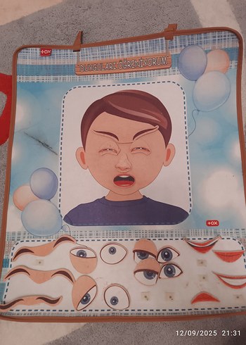 Pastel Renkli Çocuk Keçe Çırt cırtlı