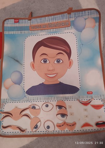 Pastel Renkli Çocuk Keçe Çırt cırtlı