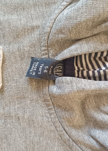 Gap GAP Erkek Çocuk Gri Yelek 5-6 yaş