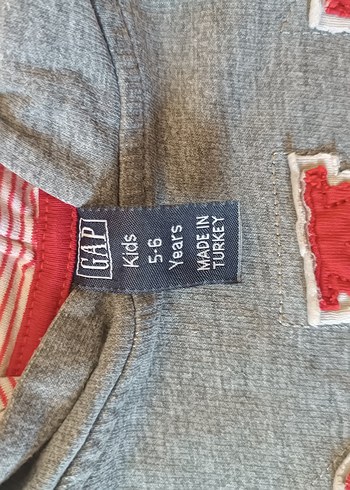 Gap GAP Kapüşonlu Gri Erkek Çocuk Yelek