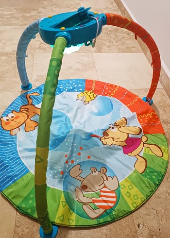 Chicco Muzikli oyun halısı Renkli Bebek Oyun Matı, Yumuşak Kumaş