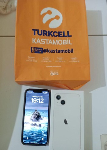 Beyaz iPhone13 TR cihazı d faturalı