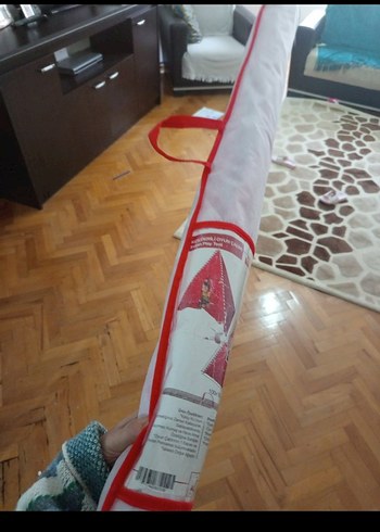 Renkli Kırmızı Çocuk Oyun Çadırı - Görsel 2