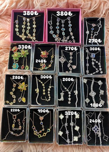 Çelik Takı Seti(fiyat için kaydırınız) - Görsel 2