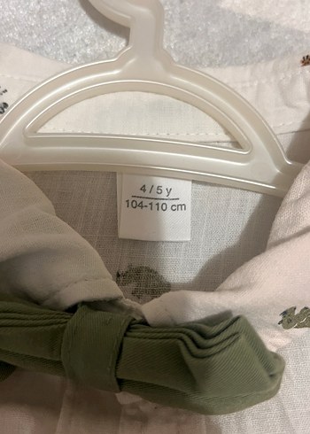 Erkek Çocuk Beyaz Kısa Kollu Desenli Gömlek - Görsel 4